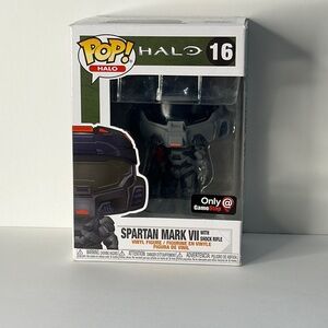 Spartan mark vll with shock rifle funko pop